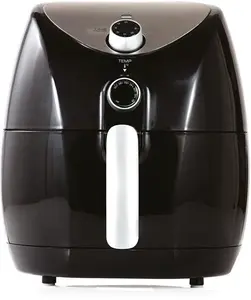 Tower T17021 Family Size Air Fryer With Rapid Air Circulation, 60-Minute Timer, 4.3L, 1500W, Black