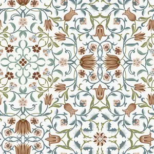 Galerie Hidden Treasures Red Floral No 1 Holland Park Wallpaper Roll