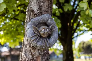 Goblin Head  Tree Peeker Ornament