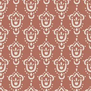 Terracotta Symbol Print Self Adhesive Vinyl For Furniture & Kitchen Worktops