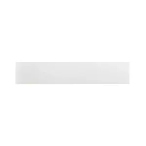 GoodHome Garcinia Gloss white Gloss white Standard Appliance Filler panel (H)115mm (W)597mm