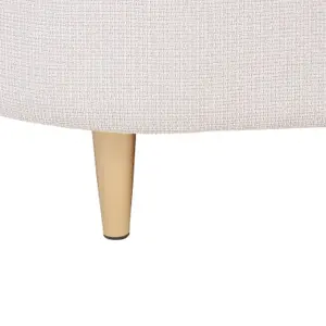 Armchair LOEN Fabric Light Beige