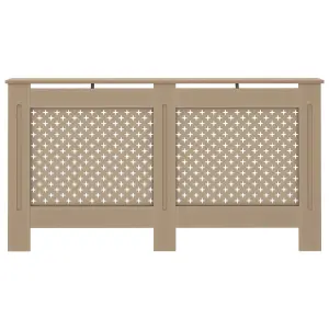 Berkfield Radiator Cover 152x19x81 cm MDF