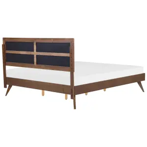 EU Super King Size Bed Dark POISSY