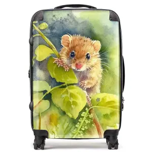 Dormouse Watercolour Suitcase - Medium