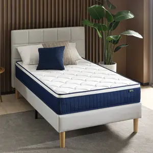 Tight Top pocket spring mattress - Medium firmness mattress - Mattress with multiple layers Single (3')