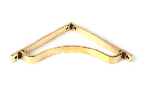 Aged Brass Abingdon Shelf Bracket (200mm x 200mm)