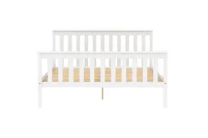 Birlea Oxford Double Bed White