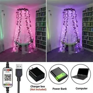 LED String Lights - Unique Christmas Decoration - 10m (100 Leds)