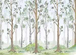 Forest Digital Mural 350cm x 255cm