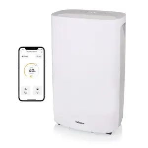 Tristar White Smart 16l/d Dehumidifier