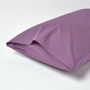 Homescapes Grape Egyptian Cotton Housewife Pillowcase 200 TC, King Size