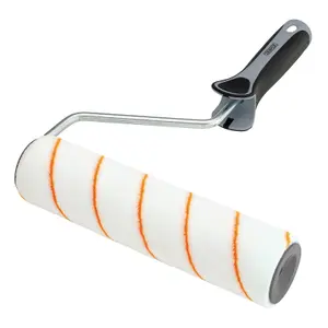 Draper Short Pile Polyester Paint Roller with Soft Grip Handle, 9"/230mm 20880