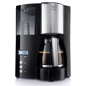 Melitta Optima Timer Black Filter Coffee Machine