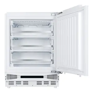 GoodHome GHBUFZUKa Integrated Manual defrost Freezer - White