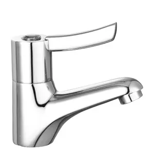 Sequantial Solo Basin Sink Lever Mixer Tap Chrome Commercial HTM64 HTM04 DocM