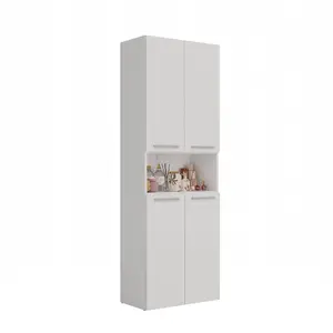 DK 1K Nel Bathroom Cabinet White