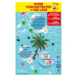 Surf Concentrated Coconut Bliss Laundry Powder 2.25kg, 90 Washes, 2Pk