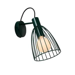 Lucide Macarons Retro Wall Light - 1xE27 - Green