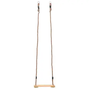 Berkfield Board Swing 200 cm Solid Pinewood