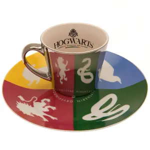 Harry Potter Mirror Mug & Plate Set Multicoloured (One Size)