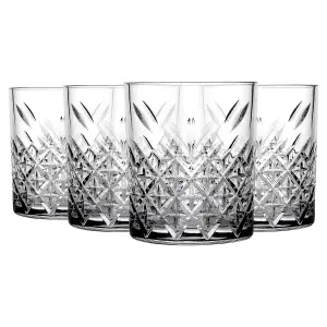 Pasabahce Timeless Whisky Glasses - 420ml - Pack of 4