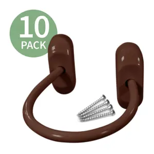 TruMAX Fixed Cable Restrictor (10 Pack) - Brown