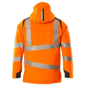 Mascot Accelerate Safe Lightweight Winter Jacket with CLIMascot - Hi-Vis Orange/Dark Anthracite  (Medium)