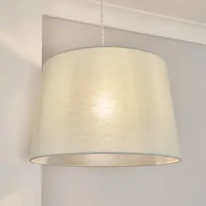 Inlight Lewell Duck Egg Linen effect Contemporary Light shade (D)40cm