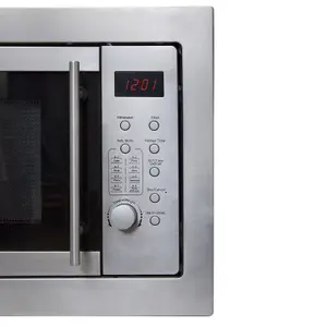 Integrated Built-in Digital Microwave Oven In Stainless Steel, 20L - SIA BIM20SS