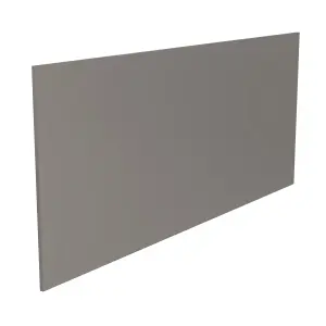 Kitchen Kit Breakfast Bar Back Panel 2100mm Shaker - Ultra Matt Dust Grey