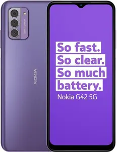 SIM Free Nokia G42 5G 128GB Mobile Phone - Purple