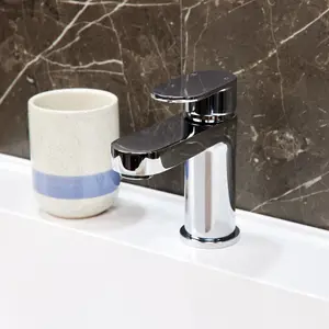 Flode Roxen Mono Basin Mixer Tap Chrome