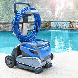 Dolphin M600 Pool Cleaner for swimming pool Robotic Cleaner for Floor Walls and Waterline up to 15m