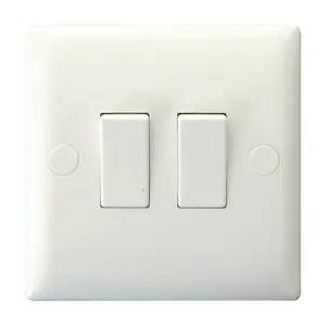 Varilight XO2W Rocker Switches 2-Gang