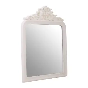 Interiors by Premier Ornate Cream Wall Mirror