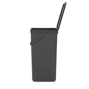 Brabantia Sort and Go 40 Litre Rubbish Bin Grey