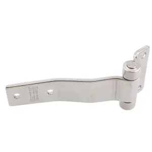 145mm Strap Hinge Stainless Steel Locker Door Hatch 316 Marine Grade