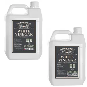 Pure Source Nutrition Eco White Vinegar Cleaning Unscented 5 Litres - All Natural Multi-Surface & Multi-Purpose Cleaner, Limescale