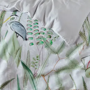 Paoletti Aaliyah Botanical 100% Cotton Duvet Cover Set