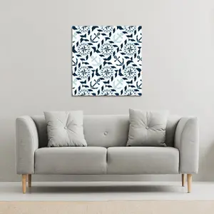 Blue Nautical Elements (Canvas Print) / 77 x 77 x 4cm