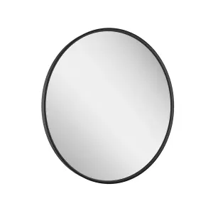 Macie Black LED Mirror 600mm Bathroom