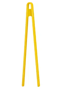 Maison by Premier Zing Yellow Silicone Tongs