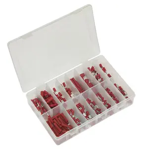 Sealey Crimp Terminal Assortment 260pc Red AB039RT