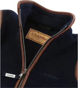 Boy's Schoffel Little Oakham Fleece Gilet, 5-14Yrs - Navy - S (7-8Yrs)