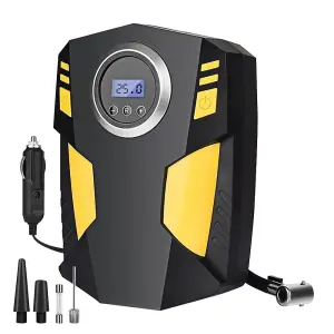 Alivio Digital Car Tire Inflator - Air Compressor, Digital Air Pump for Car Tyres Boot Accessories,