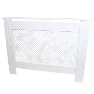 Radiator Cover MDF White 1115mm