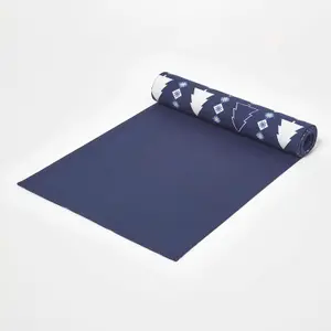 Homescapes Blue Winterland Christmas Table Runner 35 x 250 cm