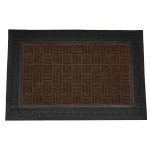 Door Mat 60 x 40cm Brown Doormat