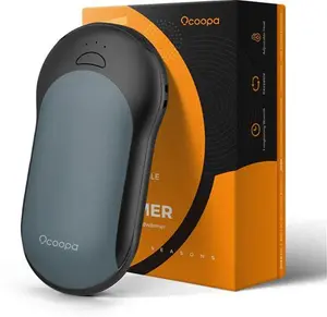 OCOOPA Rechargeable Hand Warmer 10000Mah,Electric Hand Heater,Up To 14 Hours,USB Battery Operated Portable Handwarmer, Warm Tech Gifts For Camping